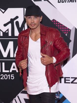 DJ R3WIRE arrives at the MTV Europe Music Awards in Milan, Italy on October 25, 2015.  MIL20151025748 DAVIDxSILPA