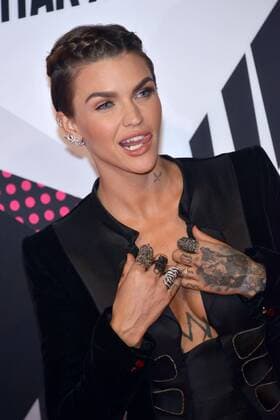Milan MTV Europe Music Award s (EMA) 2015 Arrivals. Pictured: Ruby Rose  Comi Terenghi