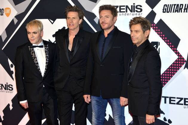 Milan MTV Europe Music Award s (EMA) 2015 Arrivals. Pictured: Durna Duran  Comi Terenghi