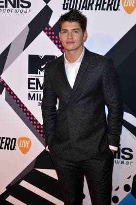 Milan MTV Europe Music Award s (EMA) 2015 Arrivals. Pictured: Gregg Sulkin  Comi Terenghi