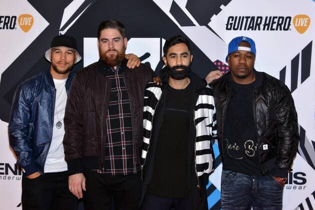 Milan MTV Europe Music Award s (EMA) 2015 Arrivals. Pictured: Rudimental  Comi Terenghi