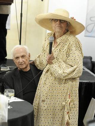 Frank Gehry and Gere Kavanaugh FRANK GEHRY RECEIVES HENRY AWARD Los Angeles  Patrick Rideaux PicturePerfect