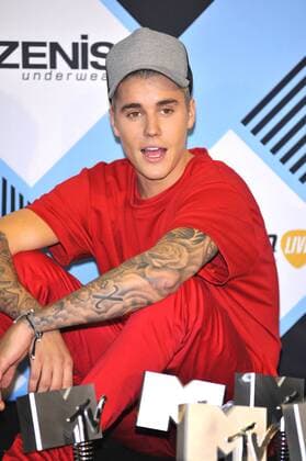 Justin Bieber bei der Verleihung der MTV Europe Music Awards 2015 im Mediolanum Forum. Mailand, 25.10.2015 Foto:xA.xHübnerx xFuturexImage