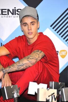 Justin Bieber bei der Verleihung der MTV Europe Music Awards 2015 im Mediolanum Forum. Mailand, 25.10.2015 Foto:xA.xHübnerx xFuturexImage