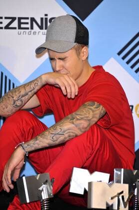 Justin Bieber bei der Verleihung der MTV Europe Music Awards 2015 im Mediolanum Forum. Mailand, 25.10.2015 Foto:xA.xHübnerx xFuturexImage