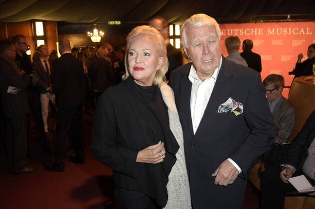 Angelika Milster und Peter Weck bei der Verleihung des Deutschen Musical Theater Preises 2015 im TIPI am Kanzleramt. Berlin, 26.10.2015 Foto:xFredericx xFuturexImage