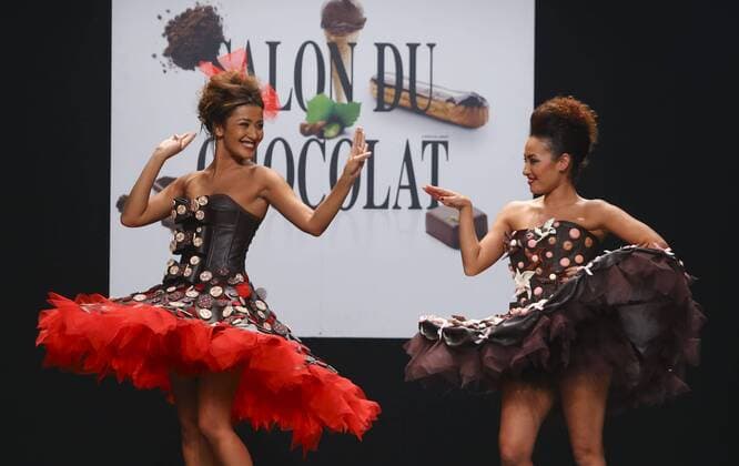 Karima Charni et Hedia Charni - Modenschau: Salon du Chocolat - Paris - 27 10 2015 GwendolineLeGoff 
