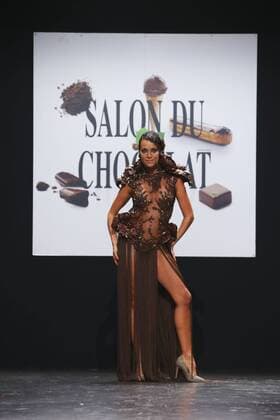 Karine Lima - Modenschau: Salon du Chocolat - Paris - 27 10 2015 GwendolineLeGoff 