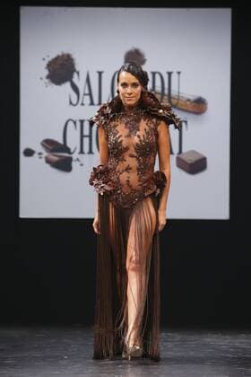 Karine Lima - Modenschau: Salon du Chocolat - Paris - 27 10 2015 GwendolineLeGoff 