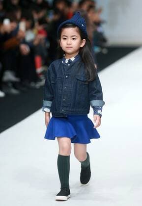 BEIJING, CHINA - OCTOBER 28: (CHINA OUT) A model showcases designs on the runway at M.latin Collection during the Mercedes-Benz China Fashion Week Spring Summer 2016 at 751D.PARK on October 28, 2015 in Beijing, China.  CFP475027658