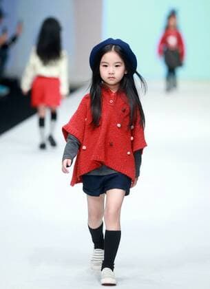 BEIJING, CHINA - OCTOBER 28: (CHINA OUT) A model showcases designs on the runway at M.latin Collection during the Mercedes-Benz China Fashion Week Spring Summer 2016 at 751D.PARK on October 28, 2015 in Beijing, China.  CFP475027662