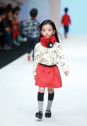 BEIJING, CHINA - OCTOBER 28: (CHINA OUT) A model showcases designs on the runway at M.latin Collection during the Mercedes-Benz China Fashion Week Spring Summer 2016 at 751D.PARK on October 28, 2015 in Beijing, China.  CFP475027666
