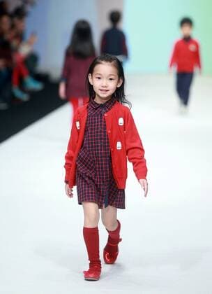 BEIJING, CHINA - OCTOBER 28: (CHINA OUT) A model showcases designs on the runway at M.latin Collection during the Mercedes-Benz China Fashion Week Spring Summer 2016 at 751D.PARK on October 28, 2015 in Beijing, China.  CFP475027670