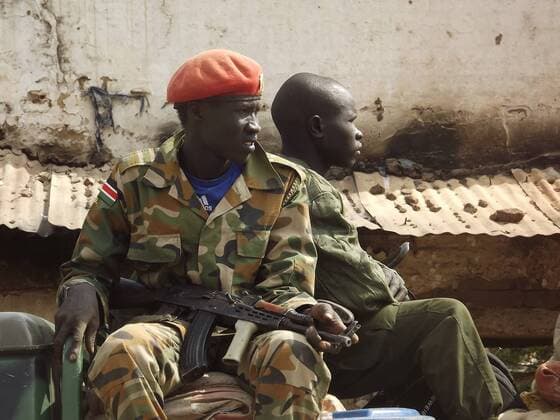 Jan 12, 2014 - Malakal, South Sudan - Government soldiers (SPLA) in Malakal capital of Upper Nile state in South Sudan. Malakal is considered one of the most towns affected by the conflict between the government and the rebels.  - ZUMAb13