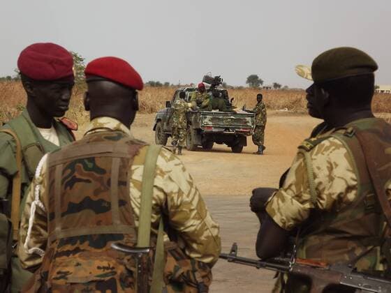 Jan 12, 2014 - Malakal, South Sudan - Government soldiers (SPLA) in Malakal capital of Upper Nile state in South Sudan. Malakal is considered one of the most towns affected by the conflict between the government and the rebels.  - ZUMAb13