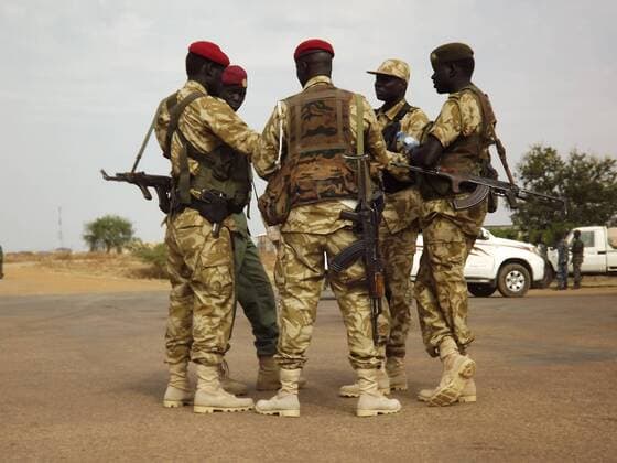 Jan 12, 2014 - Malakal, South Sudan - Government soldiers (SPLA) in Malakal capital of Upper Nile state in South Sudan. Malakal is considered one of the most towns affected by the conflict between the government and the rebels.  - ZUMAb13
