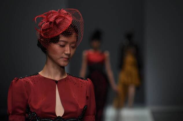 Oct. 30, 2015 - Jakarta, Jakarta, Indonesia - A model wears design by Adrianne Sung during the Jakarta Fashion Week 2016 at Senayan City. The event was participated by 250 Indonesian and international designers that will last until October 30, 2015. Jakarta Indonesia - ZUMAp133