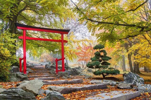 Erfurt , 281015 , Ega, Oberer Japanischer Garten