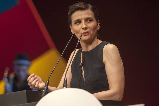 Juliette Binoche bei der Closing Ceremony mit Preisverleihung auf dem 60. Valladolid International Film Festival im Teatro Calderon. Valladolid, 31.10.2015 Juliette Binoche 