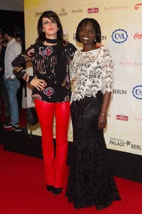 Nena und Auma Obama - Verleihung des Act Now Jugend Award im Friedrichstadt-Palast Berlin am 02.11.2015. Verleihung Act Now Jugend Award