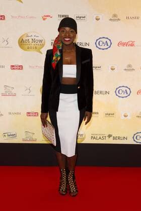 Nikeata Thompson - Verleihung des Act Now Jugend Award im Friedrichstadt-Palast Berlin am 02.11.2015. Verleihung Act Now Jugend Award