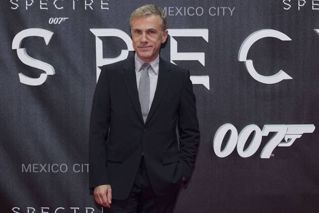 Actor Christoph Waltz poses during the red carpet of the movie Spectre of the James Bond saga in Mexico City, capital of Mexico, on Nov. 2, 2015. ) (da) (sp) MEXICO-MEXICO CITY- SPECTRE -RED CARPET AlejandroxAyala 
