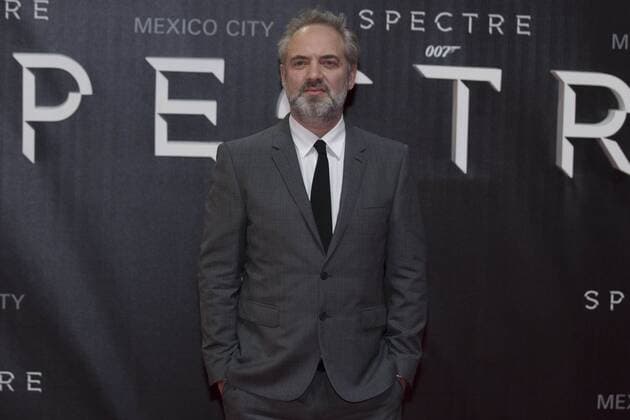 Director Sam Mendes poses during the red carpet of the movie Spectre of the James Bond saga in Mexico City, capital of Mexico, on Nov. 2, 2015. ) (da) (sp) MEXICO-MEXICO CITY- SPECTRE -RED CARPET AlejandroxAyala 