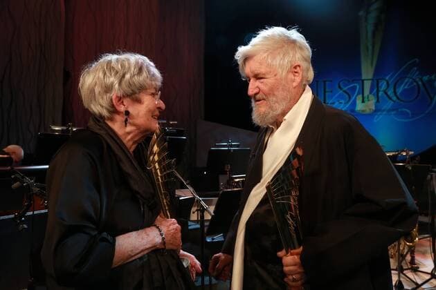 Nestroy- DER WIENER THEATERPREIS Wien, Ronacher, 02. 11. 2015 Elisabeth ORTH, Achim FREYER