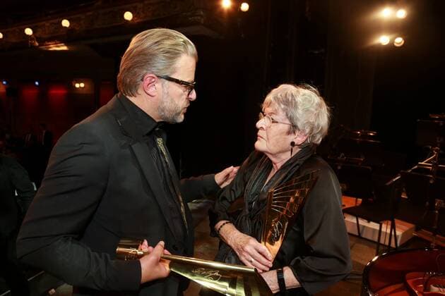 Nestroy- DER WIENER THEATERPREIS Wien, Ronacher, 02. 11. 2015 Roland KOCH, Elisabeth ORTH
