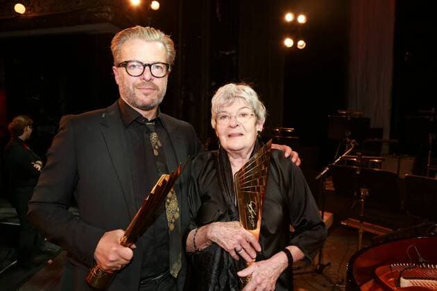 Nestroy- DER WIENER THEATERPREIS Wien, Ronacher, 02. 11. 2015 Roland KOCH, Elisabeth ORTH