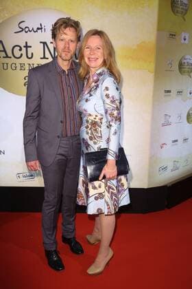 Marion Kracht und ihr Ehemann Berthold Manns beim Act Now Jugend Award am 2.11.2015 in Berlin Act Now Jugend Award am 2.11.2015 in Berlin, 2015 