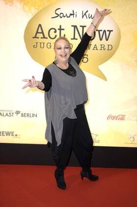 Barbara Schöne beim Act Now Jugend Award 2015 im Friedrichstadt-Palast. Berlin, 02.11.2015 Foto:xFredericx xFuturexImage