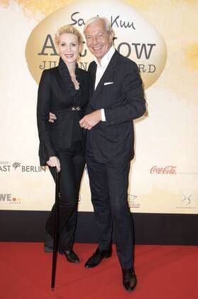 Jo Groebel mit Gattin Grit Weiss beim Act Now Jugend Award 2015 im Friedrichstadt-Palast. Berlin, 02.11.2015 Foto:xFredericx xFuturexImage