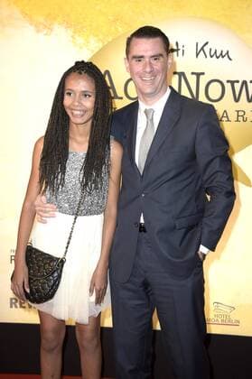 Andrej Hermlin mit Tochter Rachel beim Act Now Jugend Award 2015 im Friedrichstadt-Palast. Berlin, 02.11.2015 Foto:xFredericx xFuturexImage