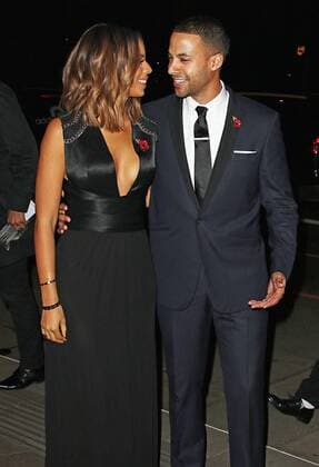 Nov. 2, 2015 - London, London, UK - Rochelle Humes & Marvin Humes, Music Industry Trusts Award, Grosvenor House, London UK, 02 November 2015, Photo by London UK  - ZUMAl94_
