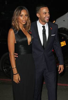 Nov. 2, 2015 - London, London, UK - Rochelle Humes & Marvin Humes, Music Industry Trusts Award, Grosvenor House, London UK, 02 November 2015, Photo by London UK  - ZUMAl94_