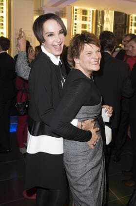 Anouschka Renzi und Gayle Tufts beim Act Now Jugend Award 2015 im Friedrichstadt-Palast. Berlin, 02.11.2015 Foto:xFredericx xFuturexImage