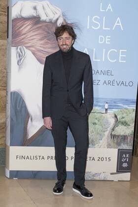 Nov. 3, 2015 - Madrid, Madrid, Spain - Daniel SÃƒÂ¡nchez ArÃƒÂ©valot inPresentation of the finalist and prize winning novel planet 2015 HOMBRES DESNUDOS Ã‚Â de Alicia Gimenez bartlett y LA ISLA DE ALICEÃ‚Â de Daniel SÃƒÂ¡nchez ArÃƒÂ©valo Photo: Madrid Spain  - ZUMAn230 Planet Preisverleihung in Madrid