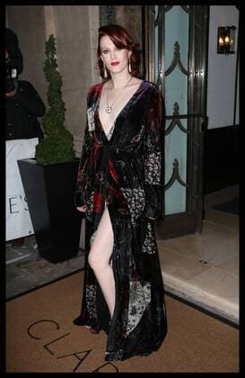 . 03 11 2015. London, United Kingdom. Karen Elson arriving at the Harper s Bazaar Women of the Year awards.  xStephenxLockx xi-Imagesx IIM-11339-0061
