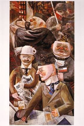 Dec. 17, 2014 - George Grosz, painting, Germany, 1920 s, historical,  - ZUMAg14