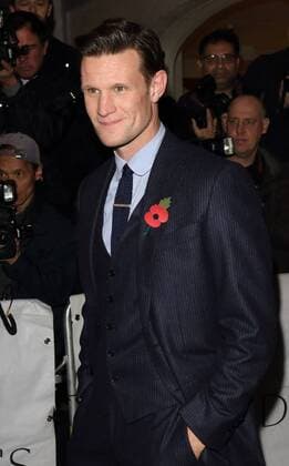 Harpers Bazaar Women of the Year Awards 2015 London, UK. Matt Smith at Harpers Bazaar Women of the Year Awards at Claridges, London on November 3rd 2015. LMK73-58657-041115 