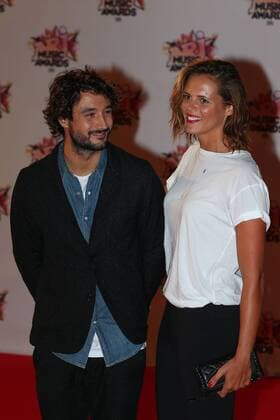 202409 Francois Glories Starface 2015-11-07 Cannes France Cérémonie des NRJ Music Awards 2015. Arrivées. Manaudou, Laure; Frérot, Jeremy ( Fréro Delavega )  Copyright: xFrancoisxGloriesx xStarfacex STAR_202409_044