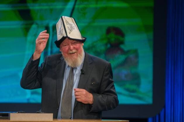 DEU, Deutschland, Nordrhein-Westfalen, Essen, 08.11.2015: Deutsche Bundesstiftung Umwelt Deutscher Umweltpreis Festakt Prof. em. Dr. Michael Succow, Greifswald