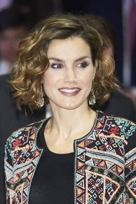 Nov. 12, 2015 - Madrid, Spain - Queen Letizia of Spain attend the acreditations ceremony for honorary Spain Brand Ambassadors at the BBVA Headquarter on November 12, 2015 in Madrid, Spain. Madrid Spain  - ZUMAg15_ Spanisches Königspaar bei Preisverleihung in Madrid