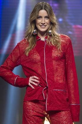 Model bei der Fashion Show anlässlich der Women Secret Videoclip Premiere im Sala La Riviera. Madrid, 11.11.2015 Women Secret Model 
