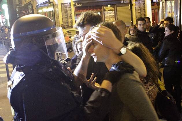 After the terror attacks in Paris - Bataclan - Paris - 14 11 2015 elyxandroCegarra panoramic 