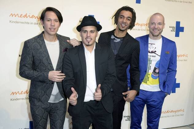 Culcha Candela bei der Verleihung des 17. Medienpreises der Kindernothilfe im DRIVE Volkwagen Forum. Berlin, 13.11.2015 Foto:xFredericx xFuturexImage