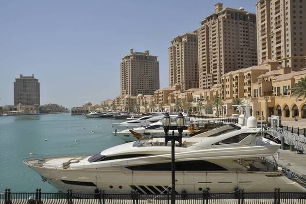 Yachthafen, The Pearl, Doha, Katar Yachthafen The Pearl Doha Katar