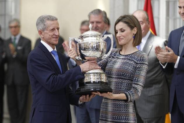 Entrega de los premios nacionales del deporte 2014 261 cordon press reina letizia Royal family attending the National Sports Awards in Madrid 