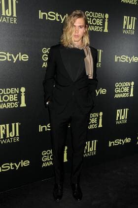 17 November 2015 - West Hollywood, California - Austin Butler. Hollywood Foreign Press Association and InStyle Celebrate The 2016 Golden Globe Award Season held at Ysabel.  ByronxPurvis AdMedia